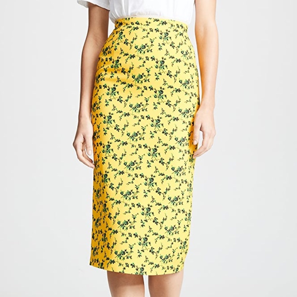 Yellow No. 21 skirt